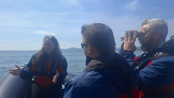  Boat Trip with the Minister for Nature, Heritage, and Biodiversity, Christopher O'Sullivan TD.